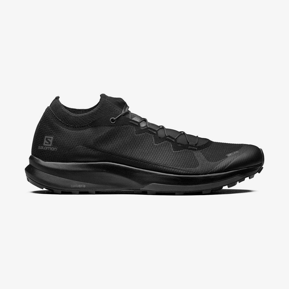 Salomon Singapore Mens Sneakers - S/LAB ULTRA 3 LTD Black | 01472-TWOC